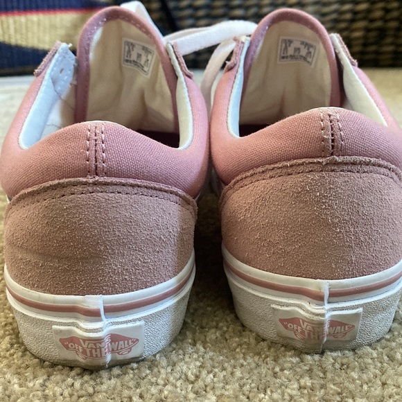 Vans Old Skool pink suede shoes - Picture 3 of 8